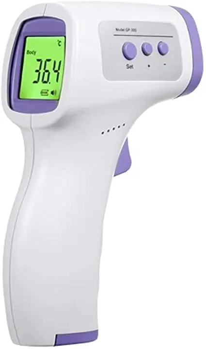An infrared thermometer