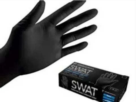 Swat black gloves