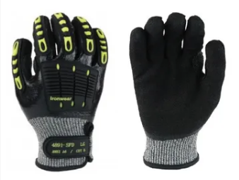PE-Blend-Knit-Heather-Grey-Gloves